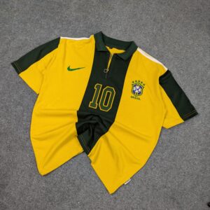 BRAZIL EDITION BOXY FIT ZIPPER POLO